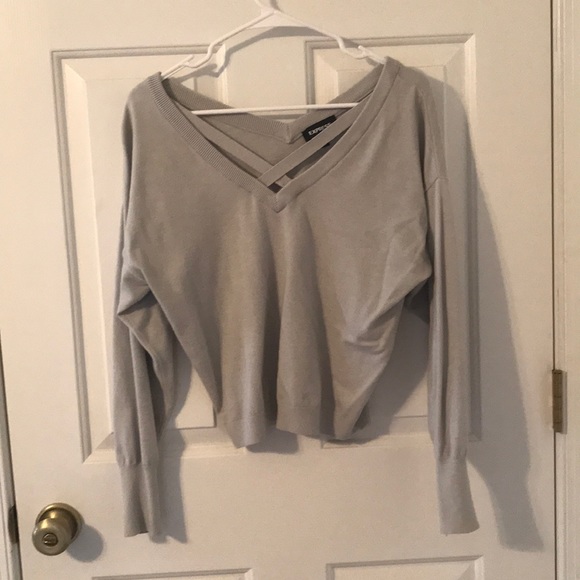 Express Sweaters - Express Grey Sweater